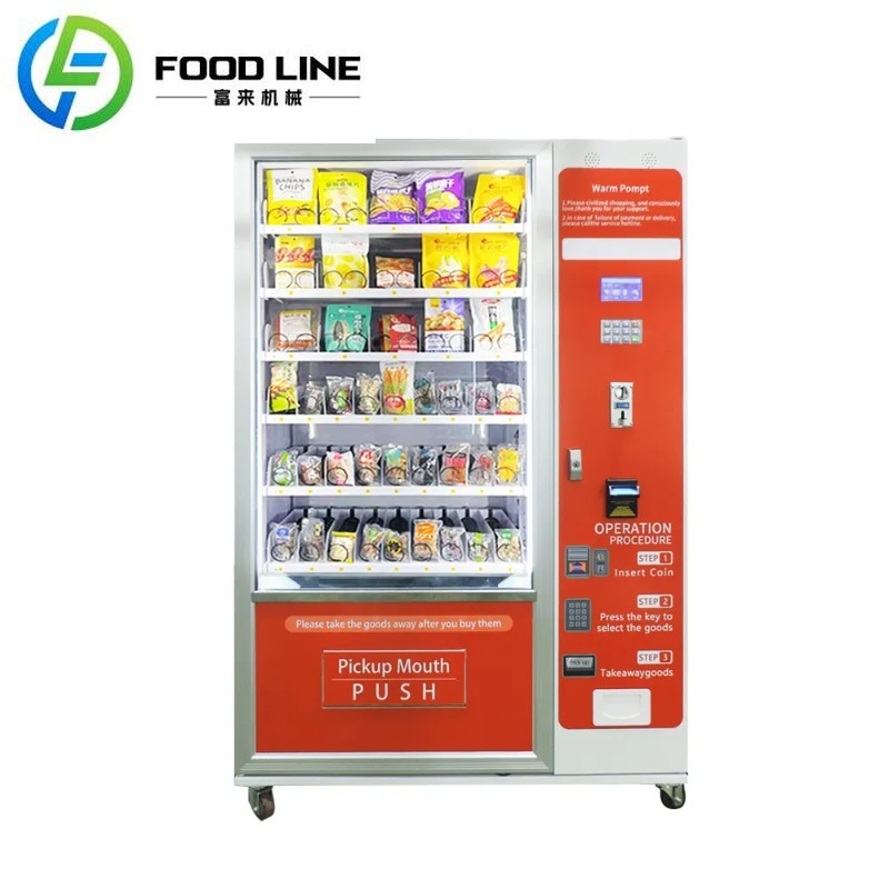 Food Drink Snacks - Mesin Penjual Otomatis Kombinasi Makanan dan
