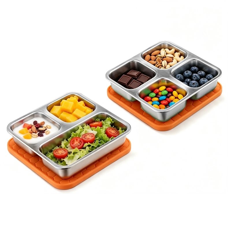 Food Snacks For Toddlers - Kotak Makanan Ringan Stainless Steel Untuk