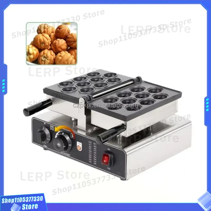 Food Snacks Restaurant - Mesin Pembuat Roti Bentuk Kenari Komersial
