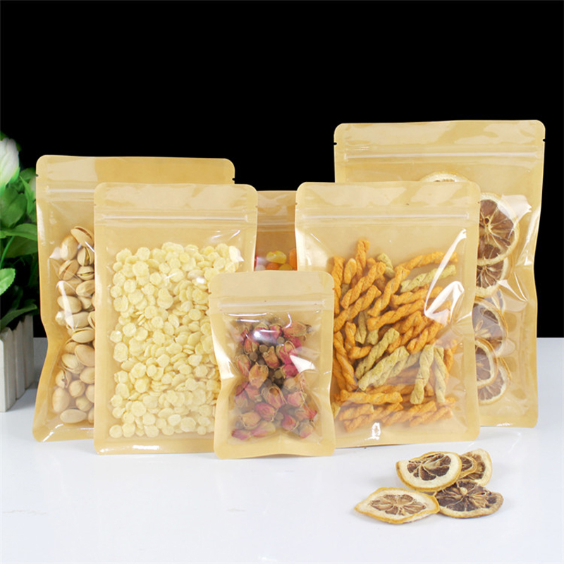 Food Or Snacks - Coklat Satu Sisi Jelas Jendela Plastik