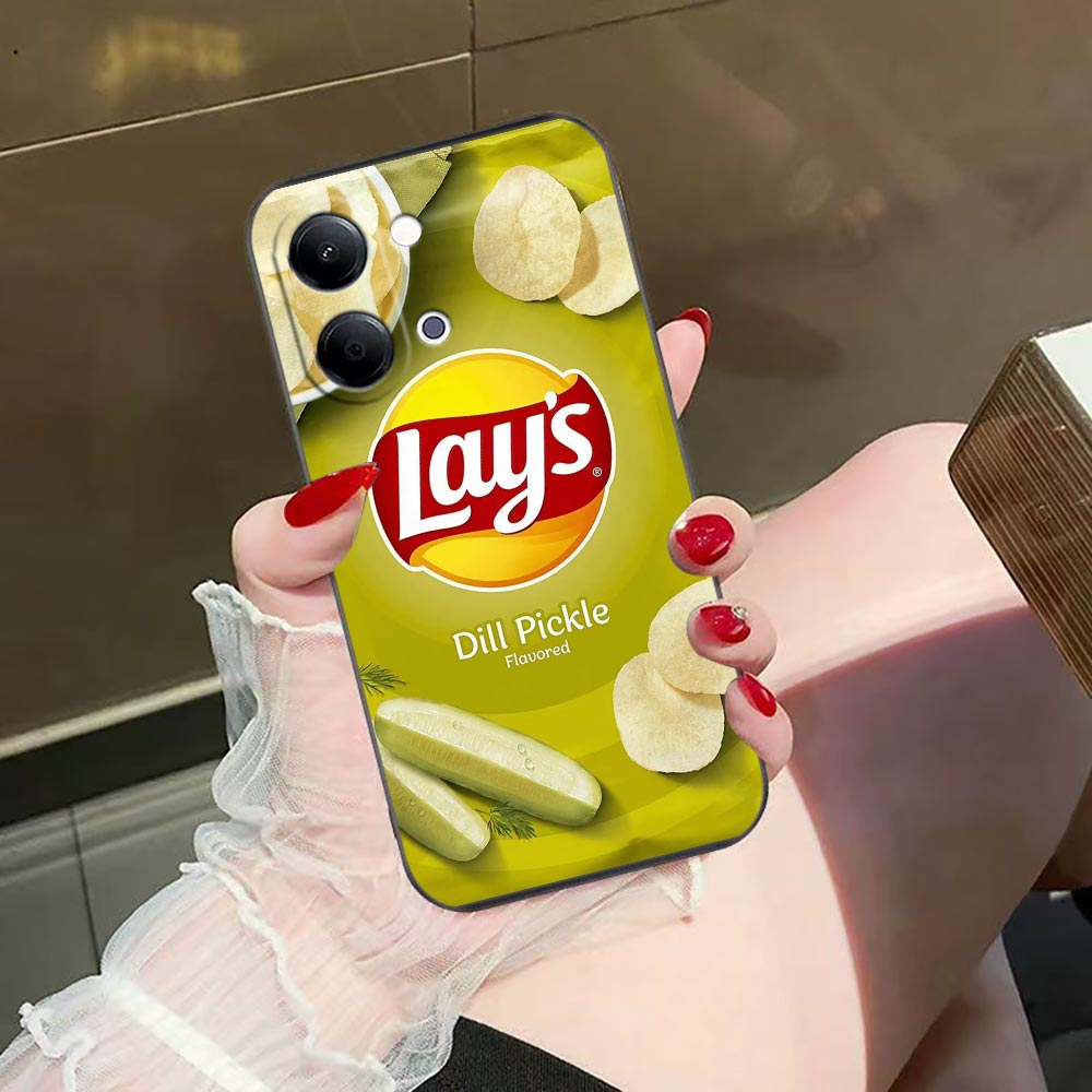Logo Food Snack - Casing Ponsel untuk VIVO Y400 Y04