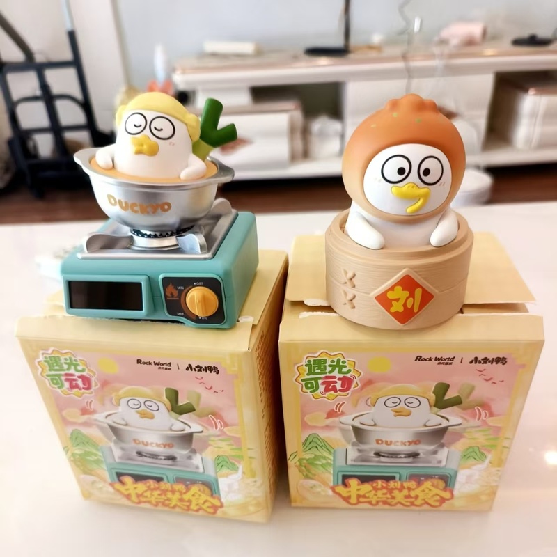 Tersedia Figur Bebek Xiao Liu  - Food Or Snacks ulasan dan harga