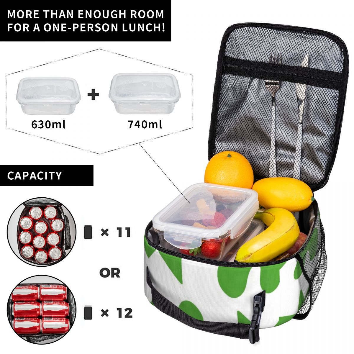 Tas Makan Siang Anak Kiki Boub - Food Snacks That Are Green ulasan dan harga