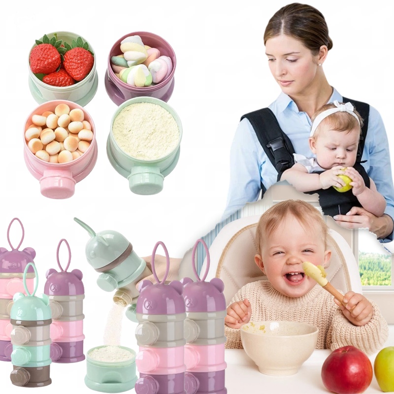 Kotak Susu Bubuk Berwarna 3/4  - Food Snacks For Toddlers ulasan dan harga