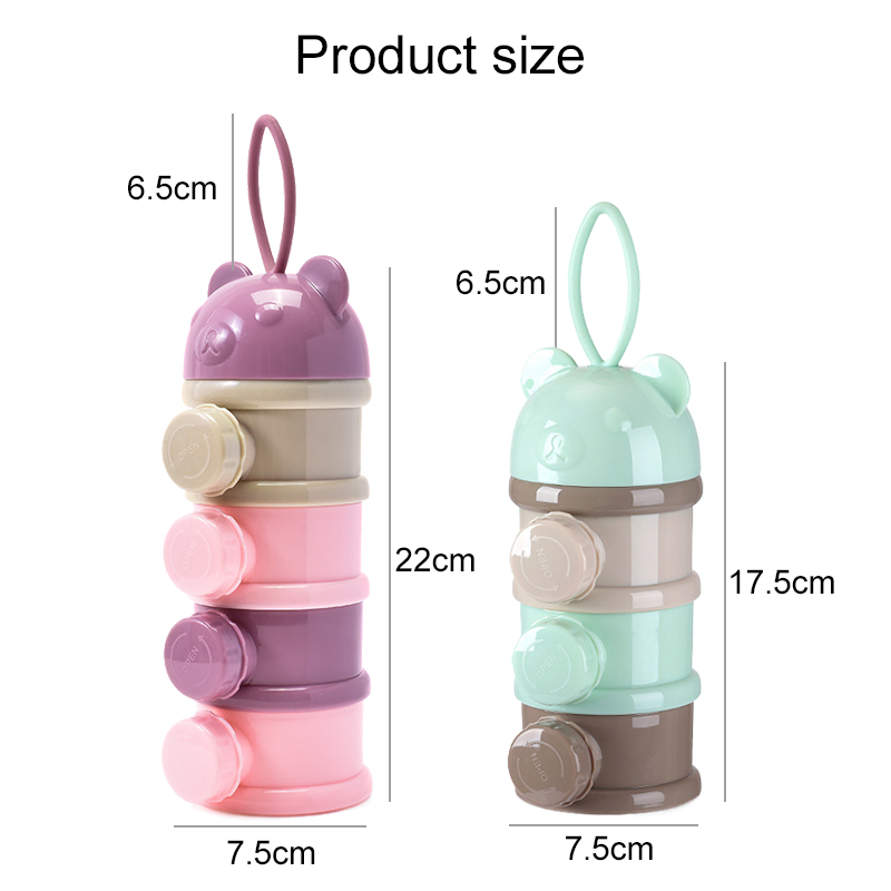 Kotak Susu Bubuk Berwarna 3/4  - Food Snacks For Toddlers ulasan dan harga