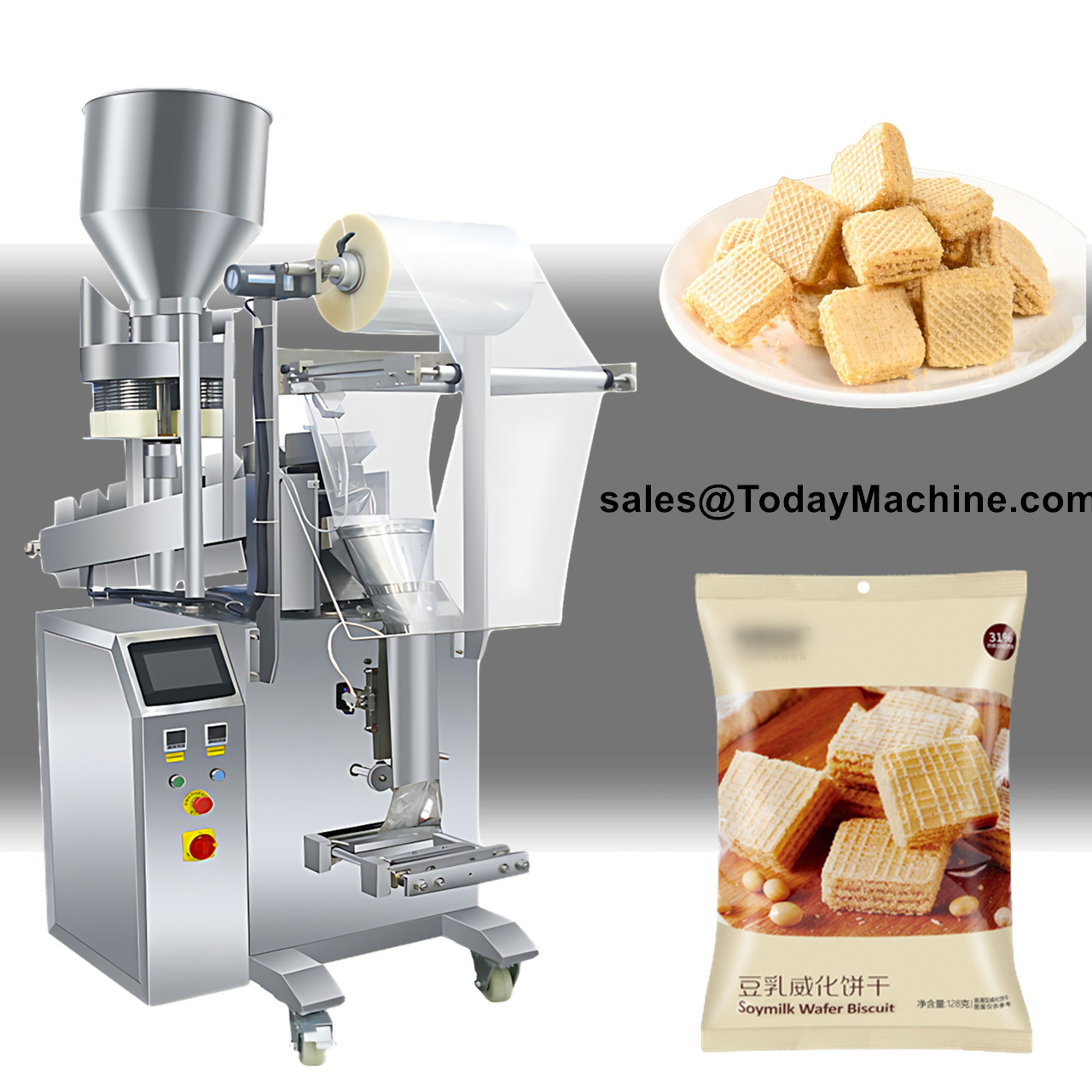 Mesin Pengemas Otomatis Vertik - Mixed Seed Snack ulasan dan harga