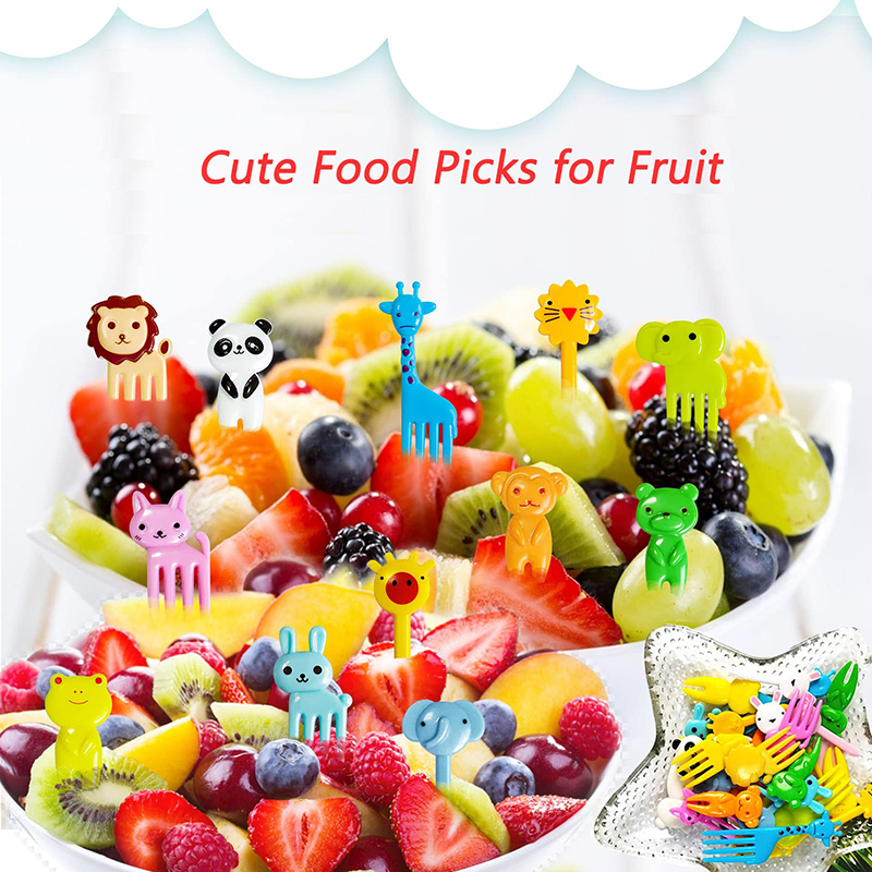 Garpu buah Mini lucu untuk ana - Food Snacks For Toddlers ulasan dan harga