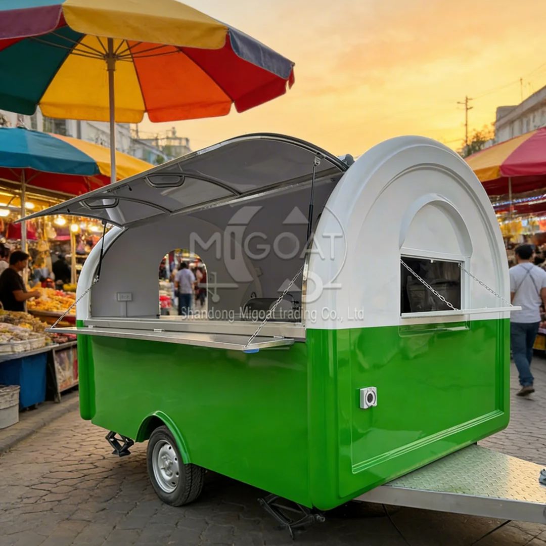 Gerobak Jajanan/Truk Makanan K - Food Snacks That Are Green ulasan dan harga