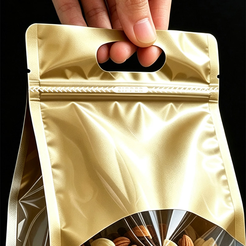 50Pcs Kantong Segel Transparan - Logo Food Snack ulasan dan harga