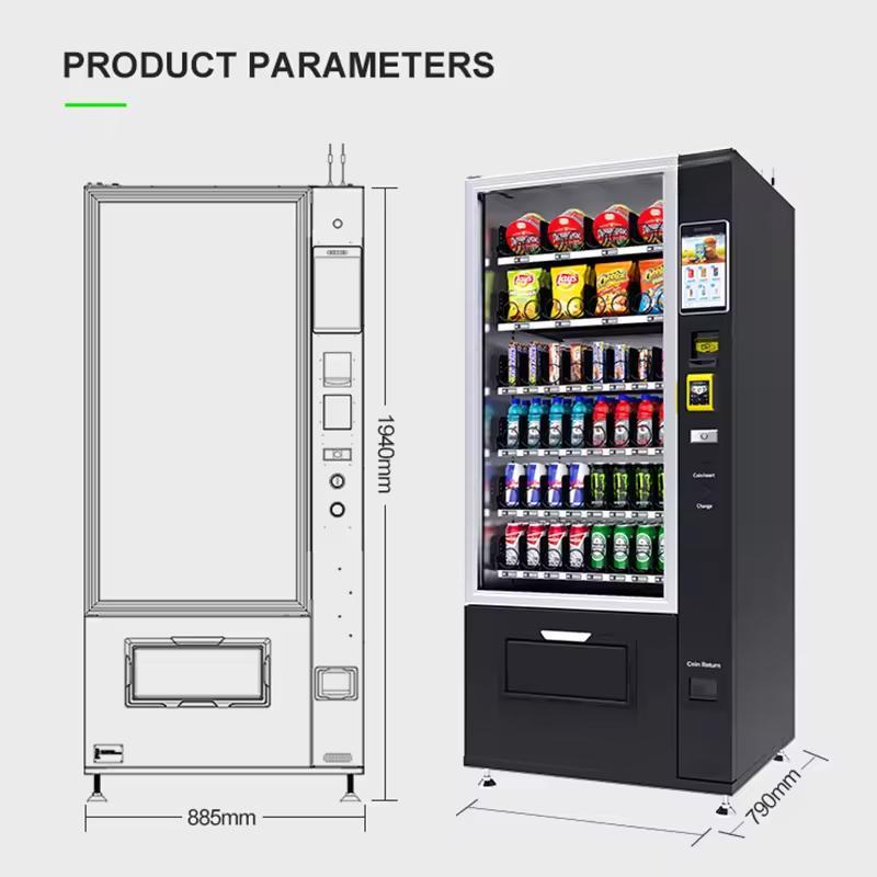 Mesin Vending Kombinasi Klasik - Food Drink Snacks ulasan dan harga