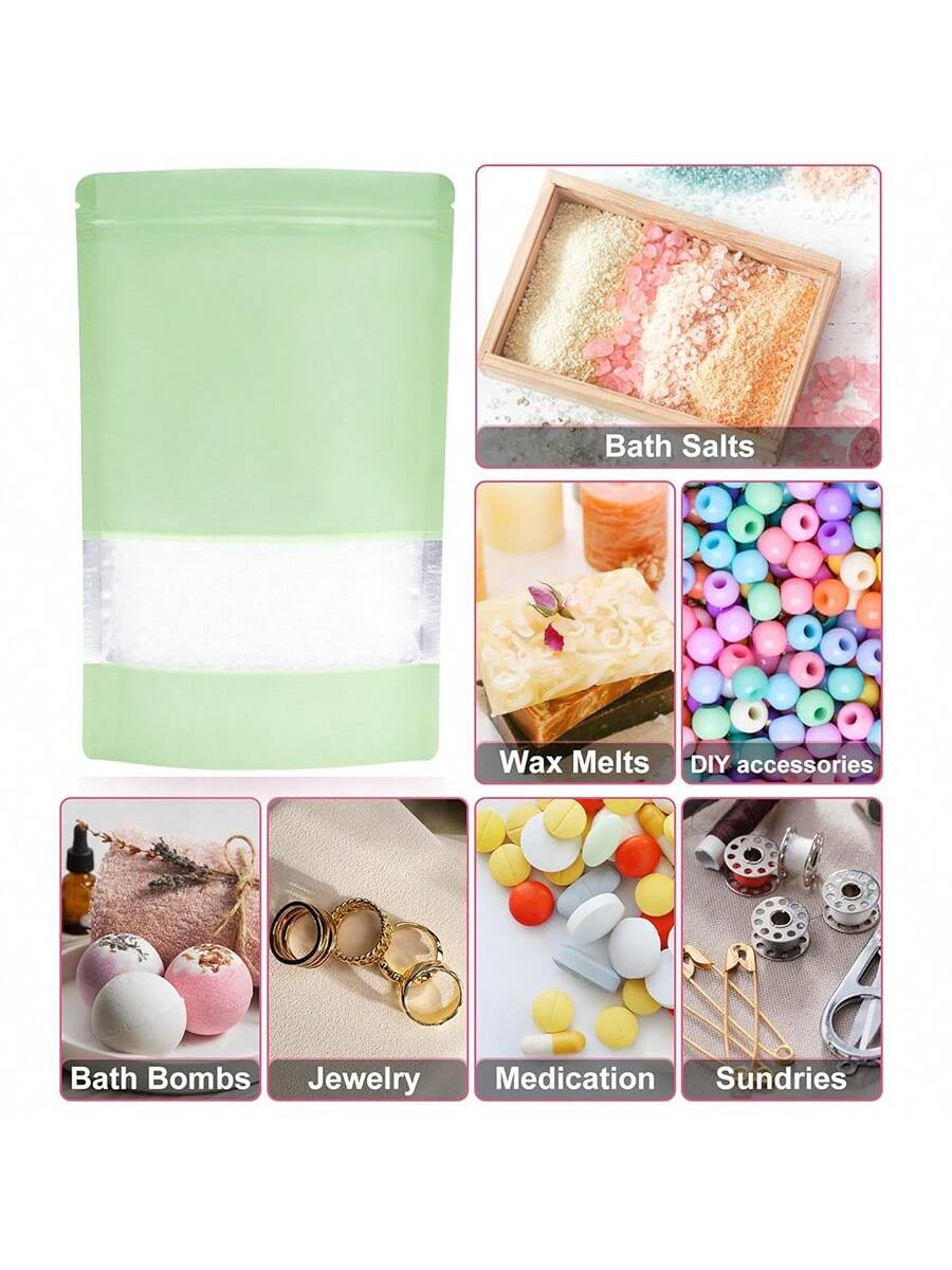 50/100 Buah Kantong Makanan Hi - Food Snacks That Are Green ulasan dan harga