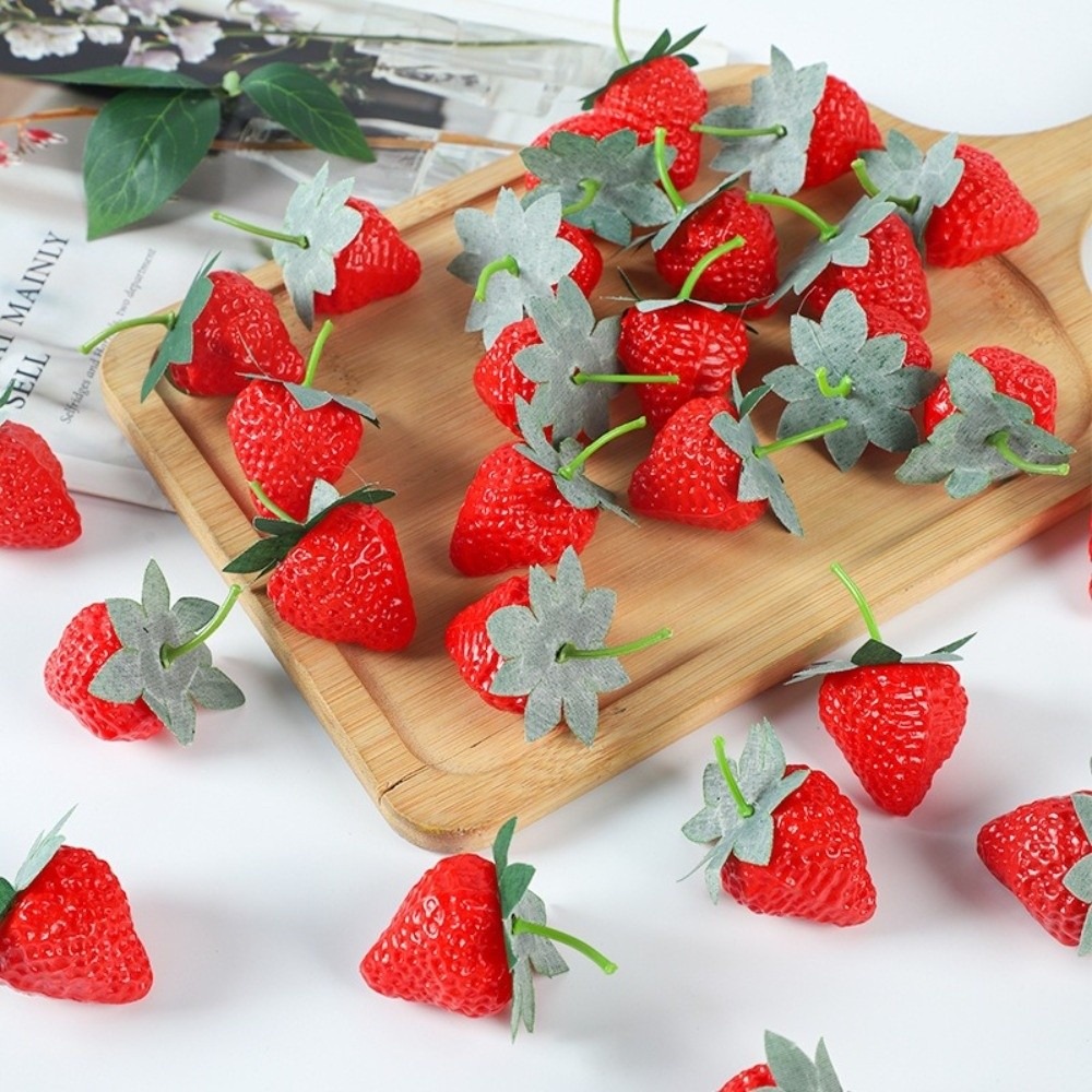 10 Buah Buah Stroberi Buatan R - Foods X ulasan dan harga