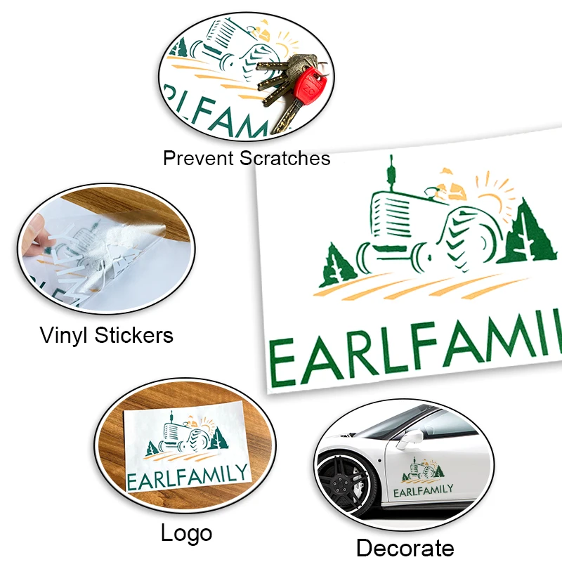 EARLFAMILY stiker mobil Kanna  - Foods X ulasan dan harga