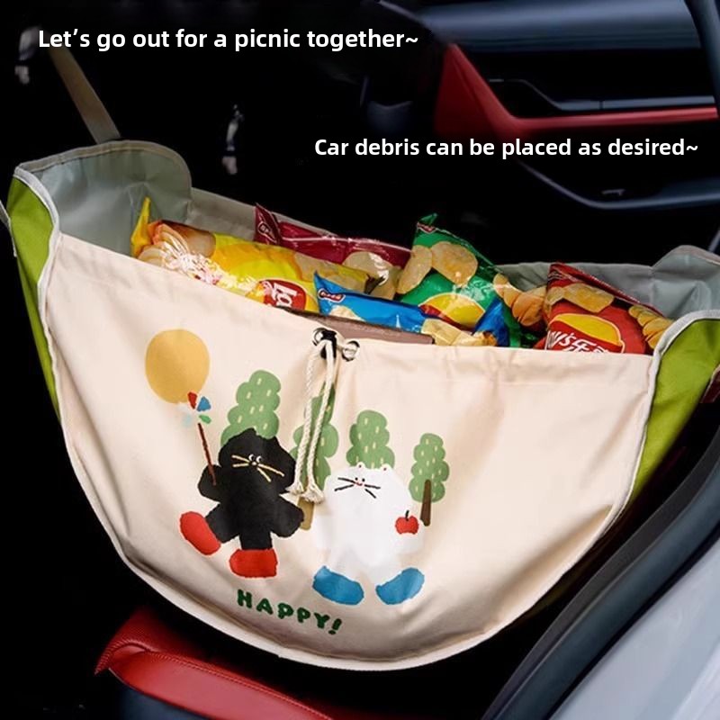 Tas Penyimpanan Mobil Kapasita - Food And Snacks For Picnic ulasan dan harga