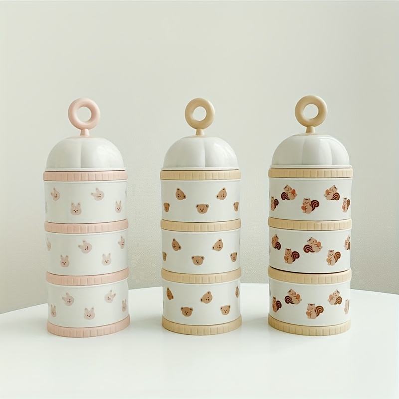 Dispenser Susu Bubuk Bayi 3 La - Food Snacks For Toddlers ulasan dan harga