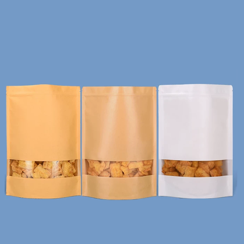 50 kantong kertas kraft, kanto - Logo Food Snack ulasan dan harga